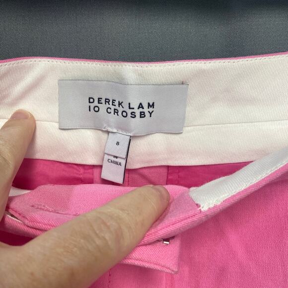 DEREK LAM 10 CROSBY Camryn Slim Fit Pants size 8 (b40) - Picture 7 of 10